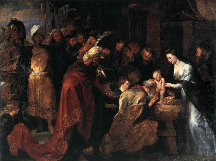 RUBENS, Pieter Pauwel Adoration of the Magi china oil painting image